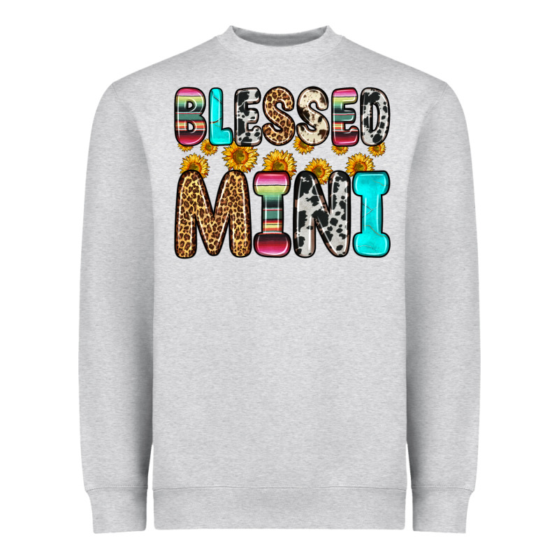 Blessed Mini Heavyweight Sweatshirt by Zillion Design Studio | Teevron