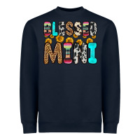 Navy blessed mini Heavyweight Sweatshirt - Zillion Design Studio