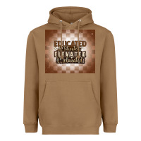 Toasted Coconut educated motivated elevated melanated Heavyweight Hoodie - MaliasSmallBusiness