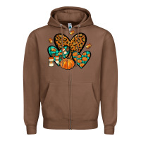 Chestnut love fall Zipper Hoodie - JahusDesignShop
