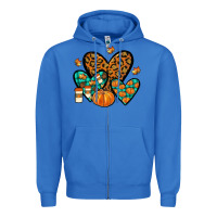 True Royal love fall Zipper Hoodie - JahusDesignShop