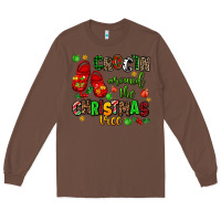 Chestnut Croc'in around the christmas tree Long Sleeve Tee - AdoDesignShop