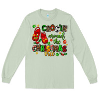 Matcha Croc'in around the christmas tree Long Sleeve Tee - AdoDesignShop