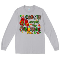 Moon Dust Croc'in around the christmas tree Long Sleeve Tee - AdoDesignShop