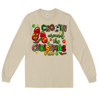 Mushroom Croc'in around the christmas tree Long Sleeve Tee - AdoDesignShop