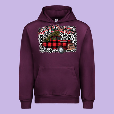 Merry Christmas Truck Urban Hoodie Designed By Bettercallsaul