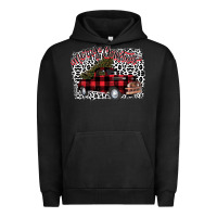 Pigment Black Merry Christmas Truck Urban Hoodie - Bettercallsaul