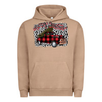 Pigment Burro Merry Christmas Truck Urban Hoodie - Bettercallsaul