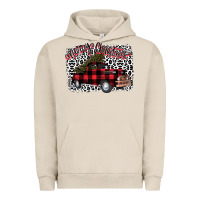 Pigment French Oak Merry Christmas Truck Urban Hoodie - Bettercallsaul