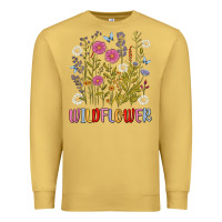 Antique Gold wildflower malias Premium Sweatshirt - MaliasSmallBusiness