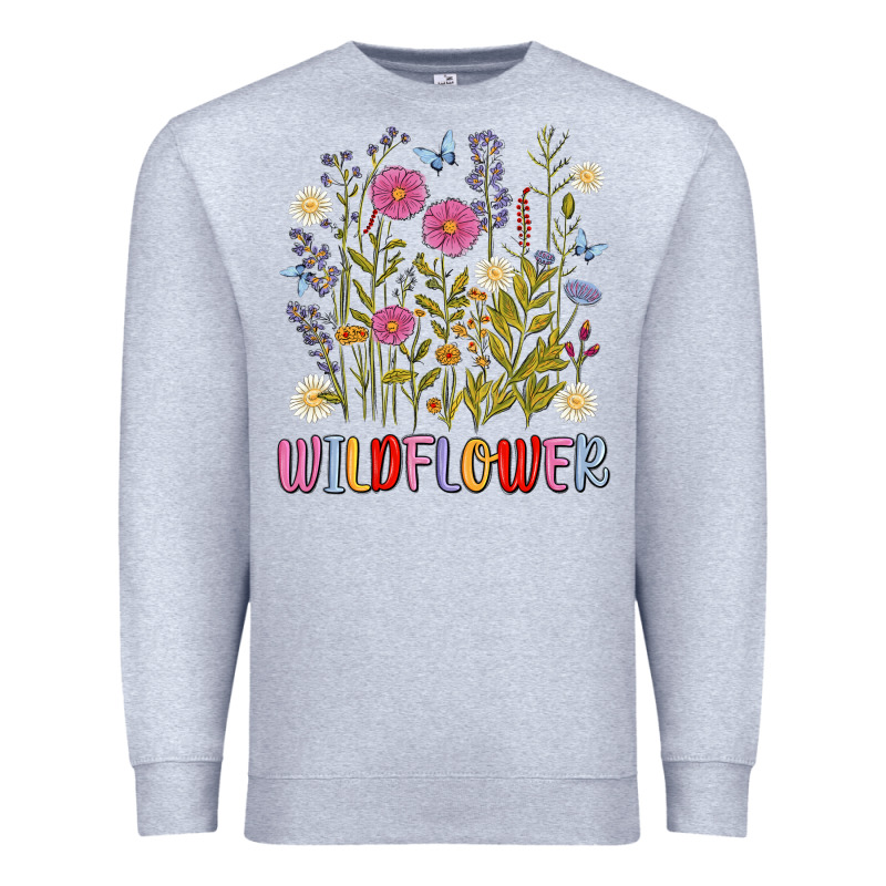 Wildflower Malias Premium Sweatshirt by MaliasSmallBusiness | Teevron