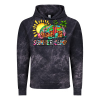 Cloud Black summer camp Vintage Hoodie - Zillion Design Studio