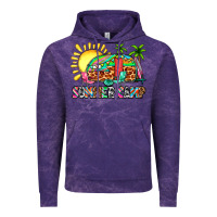 Cloud Purple summer camp Vintage Hoodie - Zillion Design Studio