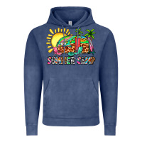 Vintage Denim summer camp Vintage Hoodie - Zillion Design Studio