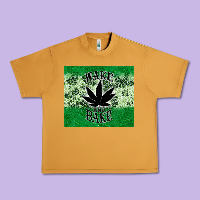 Wake And Bake Tumbler3 Urban Heavy Tee Designed By Cts Tumbler Store