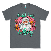 Charcoal Heather christmas vibes santa Classic Tee - AdoDesignShop
