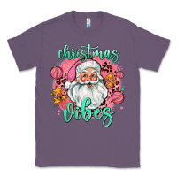 Lavender christmas vibes santa Classic Tee - AdoDesignShop