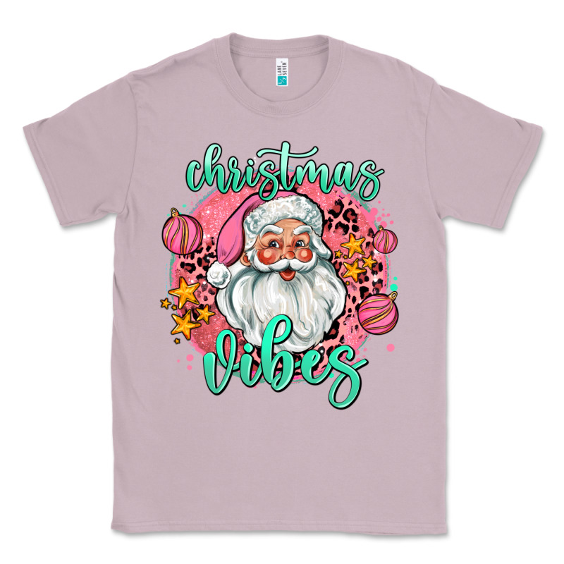 Christmas Vibes Santa Classic Tee by AdoDesignShop | Teevron