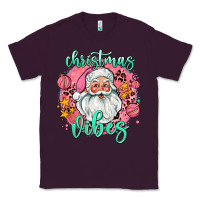 Plum christmas vibes santa Classic Tee - AdoDesignShop