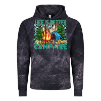 Cloud Black life is better around the campfire Vintage Hoodie - Zillion Design Studio