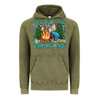 Vintage Olive life is better around the campfire Vintage Hoodie - Zillion Design Studio