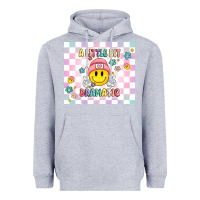 Heather Grey a little bit dramatic retro Heavyweight Hoodie - MaliasSmallBusiness