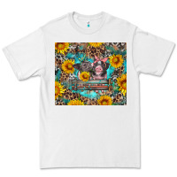 White baby pigs with leopard cowhide and sunflowers Premium Tee - Artiststas