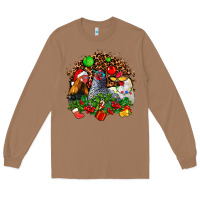 Toasted Coconut Christmas party and chickens Long Sleeve Tee - AdoDesignShop