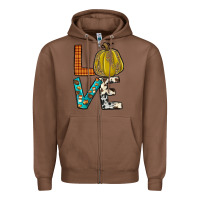 Chestnut fall love Zipper Hoodie - JahusDesignShop