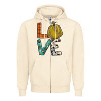 Sandshell fall love Zipper Hoodie - JahusDesignShop