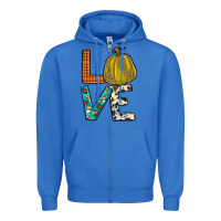 True Royal fall love Zipper Hoodie - JahusDesignShop