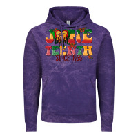 Cloud Purple juneteenth since 1865 with heart Vintage Hoodie - texasbilliewilder