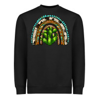 Black western cactus rainbow Heavyweight Sweatshirt - Zillion Design Studio