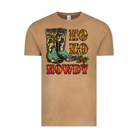 Vintage Camel christmas cowboy boots ho ho howdy Vintage Tee - RanaPortraitStore