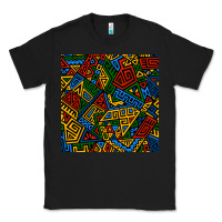 Black african geometric seamless pattern Classic Tee - BundleAndBundleShop