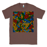 Chestnut african geometric seamless pattern Classic Tee - BundleAndBundleShop