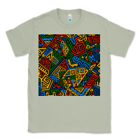 Matcha african geometric seamless pattern Classic Tee - BundleAndBundleShop