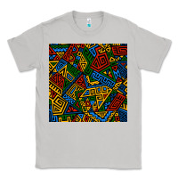 Moon Dust african geometric seamless pattern Classic Tee - BundleAndBundleShop