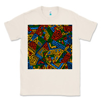 Natural african geometric seamless pattern Classic Tee - BundleAndBundleShop