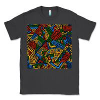 Smoke african geometric seamless pattern Classic Tee - BundleAndBundleShop