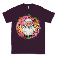 Plum merry christmas peace santa Classic Tee - AdoDesignShop