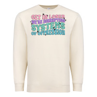 Sandshell get in loser we're disrupting systems of oppressio Premium Sweatshirt - MaliasSmallBusiness