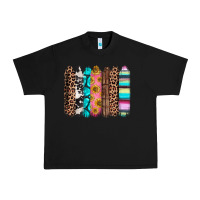 Black Western brushstrokes Urban Heavy Tee - CTS Tumbler Store