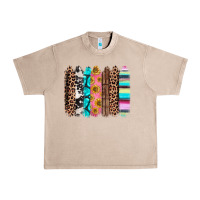 French Oak Western brushstrokes Urban Heavy Tee - CTS Tumbler Store