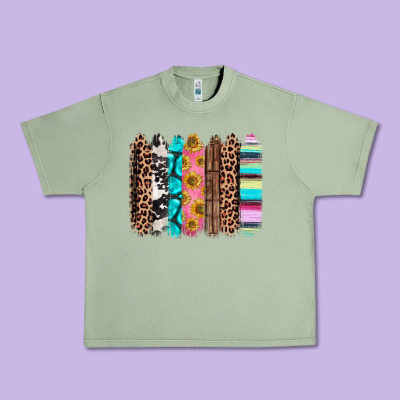 Western Brushstrokes Urban Heavy Tee Designed By Cts Tumbler Store