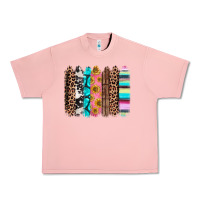 Salmon Western brushstrokes Urban Heavy Tee - CTS Tumbler Store