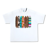 White Western brushstrokes Urban Heavy Tee - CTS Tumbler Store