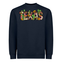 Navy texas Heavyweight Sweatshirt - Zillion Design Studio