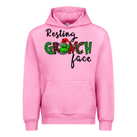 Fuchsia Pink Merry Grinch Mas Urban Hoodie - Bettercallsaul