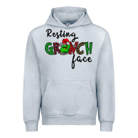 Heather Grey Merry Grinch Mas Urban Hoodie - Bettercallsaul
